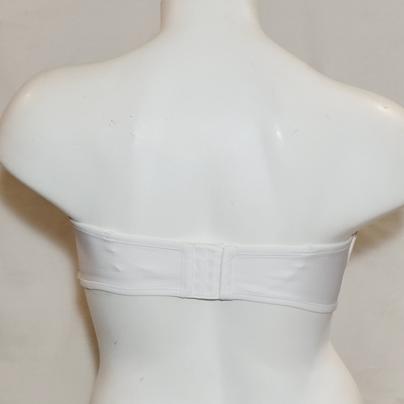 Vanity Fair 74380 Beauty Back Full Figure Strapless Underwire Bra White - Picture 6 of 8